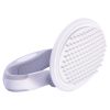 Pet Life 'Gyrater' Swivel Travel Silicone Massage Grooming Brush