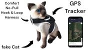 GSM Small Dog GPS Tracker Realtime Surveillance Collar Mount Locator Size:XL