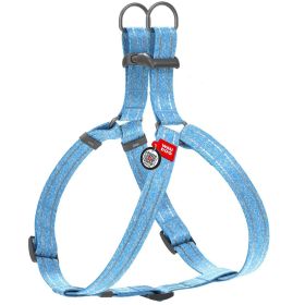 Cotton Dog Harness, Eco Friendly for Medium and Large Dogs; Reflective, Adjustable Size size 27-35 inchs
