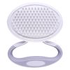 Pet Life 'Gyrater' Swivel Travel Silicone Massage Grooming Brush