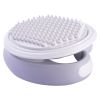 Pet Life 'Gyrater' Swivel Travel Silicone Massage Grooming Brush