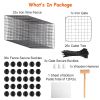 Metal Playpen with Door for Small, Medium, Kitten, or Puppy Kennel Metal Wire Fence For Indoor/Outdoor Use