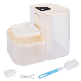 1Pc Smart Pet Water Fountain Automatic Cat Water Dispenser 4.5L Cordless Rechargeable Dog Water Fountain Self-Refill With 3 Adjustable Volume 3 Time I