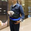 Pet Carrier for Dogs or Cats; Hands Free, Adjustable Sling with Padded Strap; Breathable Shoulder Bag Style