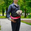Pet Carrier for Dogs or Cats; Hands Free, Adjustable Sling with Padded Strap; Breathable Shoulder Bag Style