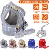 Mesh Harness and Leash Set, Reflective Chest Strap, Adjustable; Vest For Puppies, Dogs, and Cats Walking Outdoor