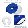 Protective Inflatable Collar Dog, Puppy, Cat; Adjustable E-collar that won't block vision