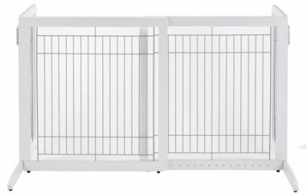 Cool Breeze Freestanding Pet Gate - Tall (size: small)