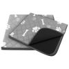 2Pcs Washable Pee Pads For Puppies, Kittens, Dogs, & Cats; Reusable Potty Mats, Machine Washable Pet Training Pads Non-Slip Waterproof Absorbent