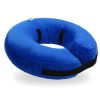 Protective Inflatable Collar Dog, Puppy, Cat; Adjustable E-collar that won't block vision