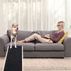 Foldable Wooden Dog Ramp for Furniture and Beds; Non Slip, Adjustable Heights