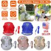 Mesh Harness and Leash Set, Reflective Chest Strap, Adjustable; Vest For Puppies, Dogs, and Cats Walking Outdoor