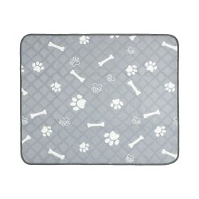 2Pcs Washable Pee Pads For Puppies, Kittens, Dogs, & Cats; Reusable Potty Mats, Machine Washable Pet Training Pads Non-Slip Waterproof Absorbent (Option: 2PcsPetPeePadsM)