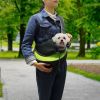 Pet Carrier for Dogs or Cats; Hands Free, Adjustable Sling with Padded Strap; Breathable Shoulder Bag Style