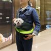 Pet Carrier for Dogs or Cats; Hands Free, Adjustable Sling with Padded Strap; Breathable Shoulder Bag Style