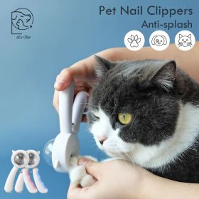 Lovely Pet Nail Clipper Dog Nail Toe Claw Clippers Scissors Cat Trimmer Grooming Tools for Puppy Kitten Cats Supplies (Color: LQ10057B)