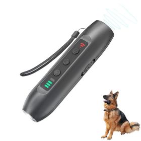 Handheld Dog Training Device with Lanyard (Color: Black, type: Style A)