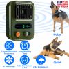 Ultrasonic Anti-Barking Device, Rechargeable Auto Dog Bark Control Deterrent Box Training Device IPX4 Waterproof with 3 Frequency Max 32.8' Sensing