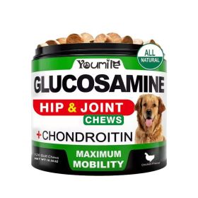 Youmile Hip & Joint Health Supplement For Dogs 120 Chews, Glucosamine Chondroitin MSM Chews With Hyaluronic Acid, Liver Flavored (Option: Hip  Joint Health Supplement)