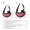 Pet Carrier for Dogs or Cats; Hands Free, Adjustable Sling with Padded Strap; Breathable Shoulder Bag Style