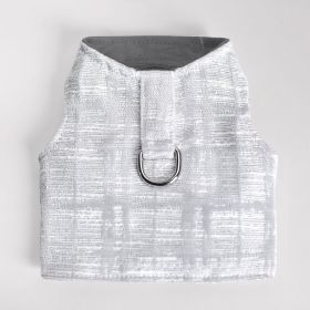 Gia Dog Harness (Color: Silver, size: LG)