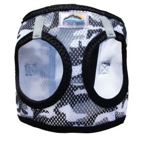 American River Choke Free Dog Harness Camouflage Collection (Color: Gray Camo, size: 3X-Large)