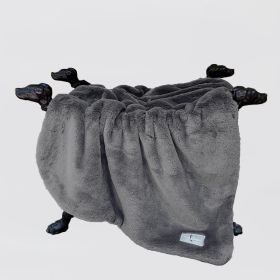 Big Baby Blankets (Color: Pewter, size: SM)